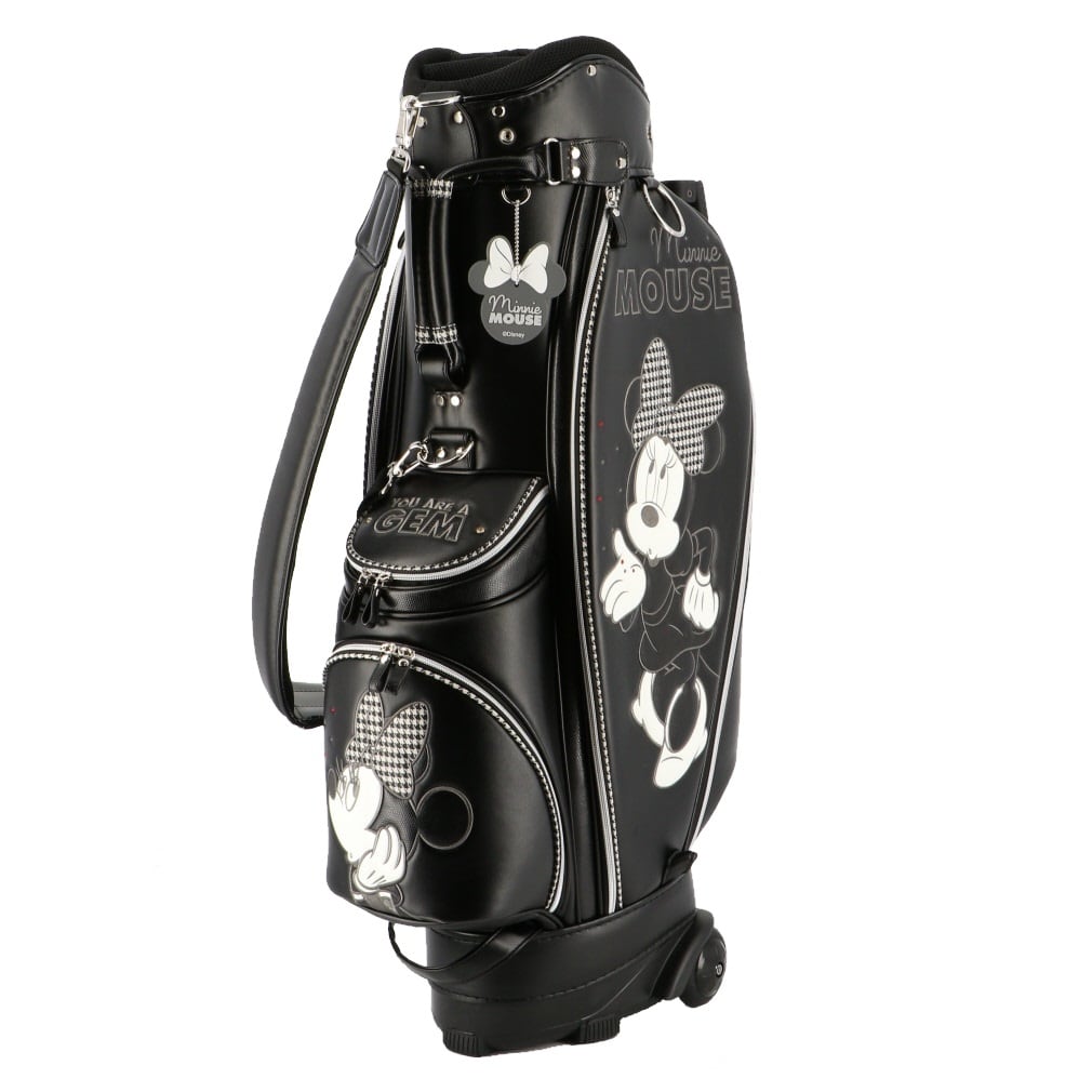 ディズニー レディース ゴルフ キャスター付きキャディバッグ Dn 0b19ctcb 8 5型 キャディバッグ ホワイト Disney 公式通販 アルペングループ オンラインストア