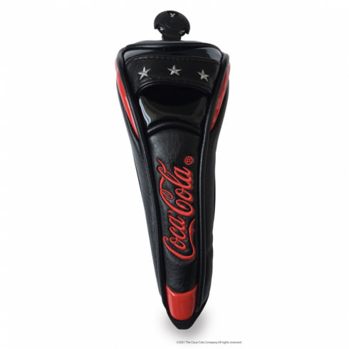 コカ・コーラ PU マグネット式ヘッドカバー ユーティリティ用 マグネット開口で使いやすい メンズ ゴルフ
