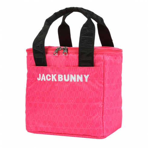 ジャック バニー 保冷カートバッグ (2622181400) ペットボトルを立てて収容 開口部の大きなジップ式保冷バッグ ゴルフ ポーチ Jack  Bunny!! ジャックバニー
