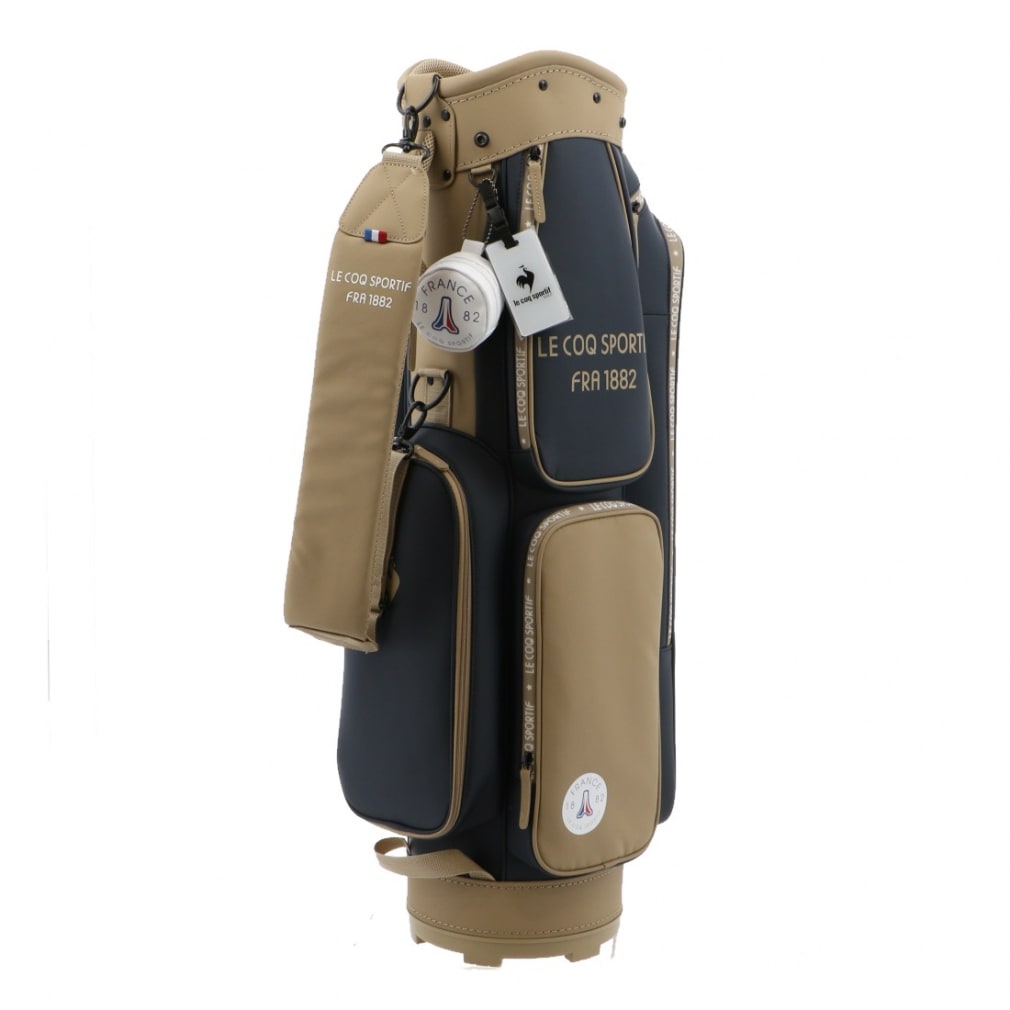 ルコックスポルティフ ゴルフ レディース 軽量2.8kg キャディバッグ COMFY POCKETモデル (QQCXJJ01) le coq  sportif GOLF