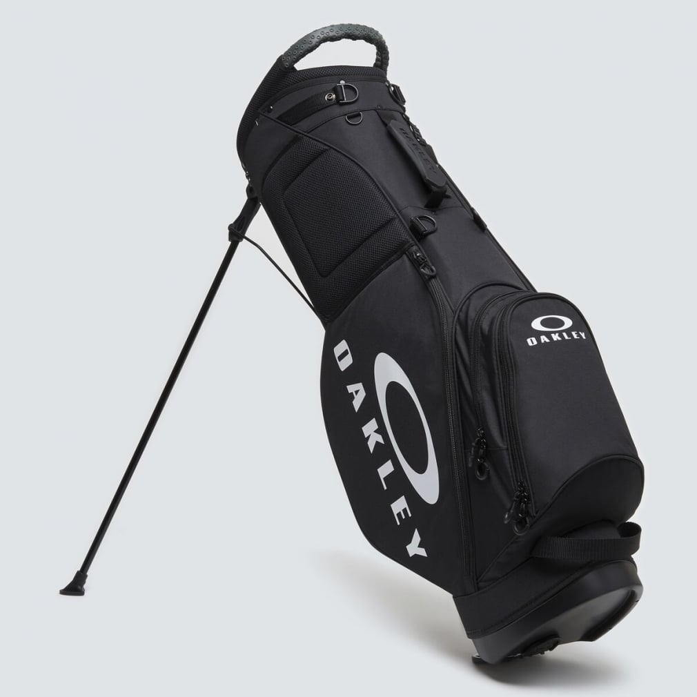 オークリー スタンドキャディーバッグ STAND 17.0 FW (FOS901535) メンズ ゴルフ キャディバッグ : ブラック×ブラック  OAKLEY