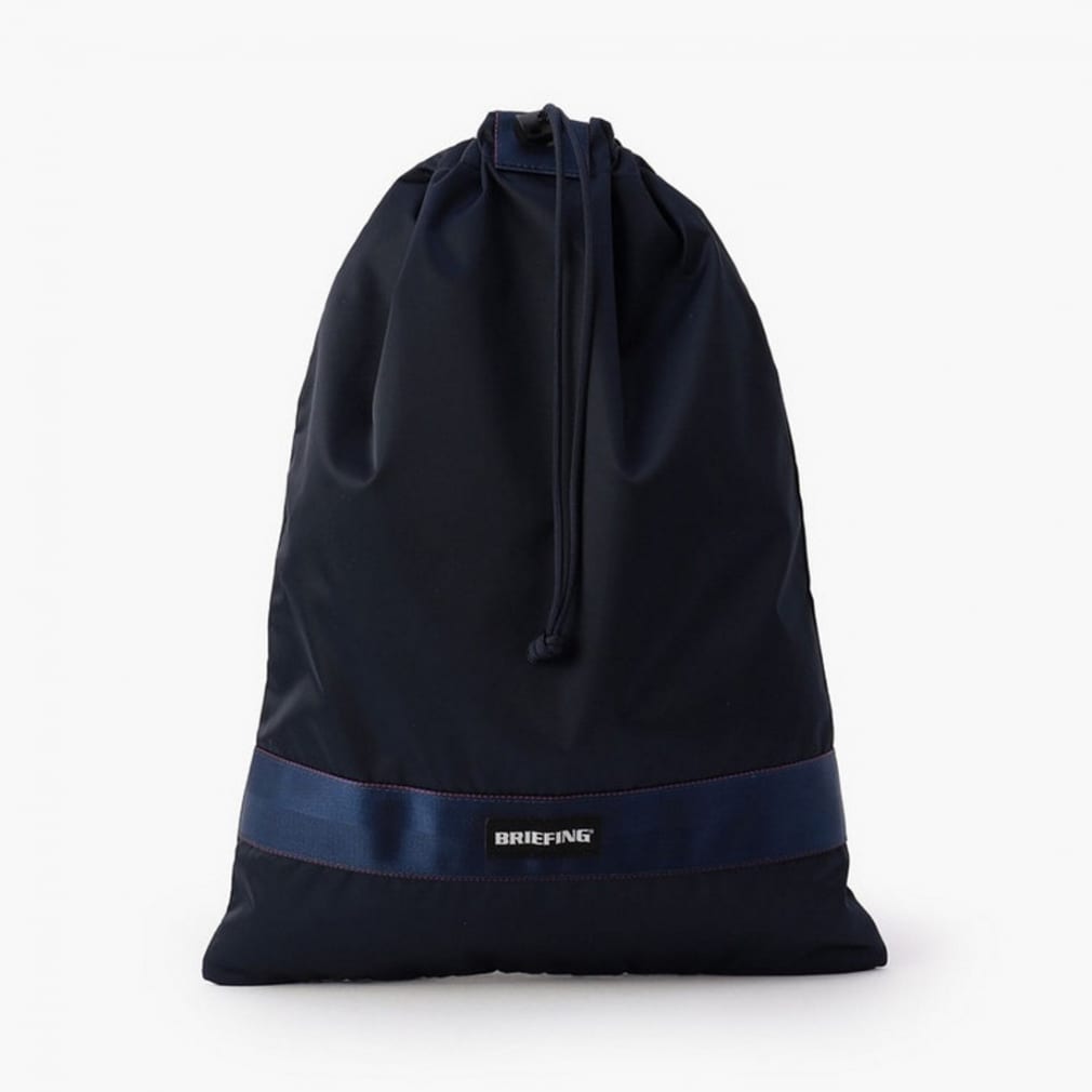 ブリーフィング DRAWSTRING POUCH M ECO TWILL (BRG223G53) 撥水加工