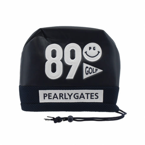 パーリーゲイツ 合皮アイアンカバー (0984309) ロゴモチーフ フック付でバッグに装着可能 ゴルフ PEARLY GATES