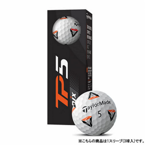 テーラーメイド TP5 PIX (N7604301) 1スリーブ(3球入) ゴルフ 公認球 