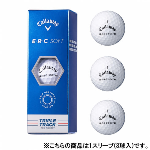 キャロウェイ ERCソフト ERC SOFT 23 ホワイト ゴルフ 公認球 1
