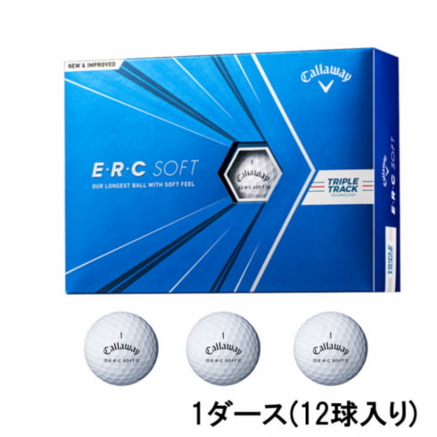 キャロウェイ Erc Soft 21 イーアールシー ソフト ゴルフボール 1ダース 12球入 公認球 Callaway 公式通販 アルペングループ オンラインストア