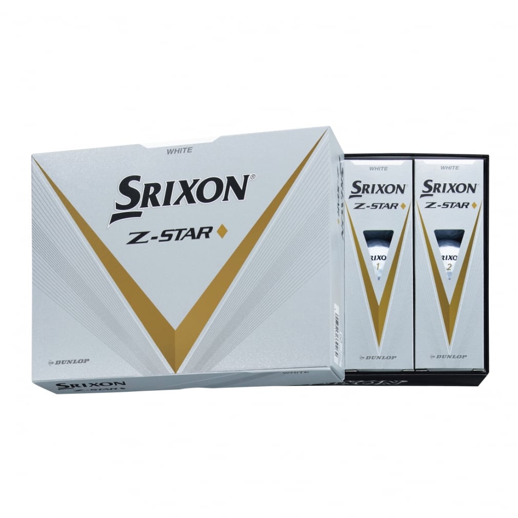 スリクソン ゼットスター ダイヤ Z-STAR ZS D2 ホワイト (SNZSD2WH3) 1ダース(12球入) ゴルフ 公認球 SRIXON｜公式通販  アルペングループ オンラインストア