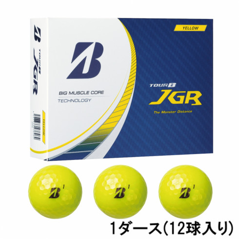 ブリヂストン ツアービー TOUR B JGR イエロー (J3YX) 1ダース(12球入 