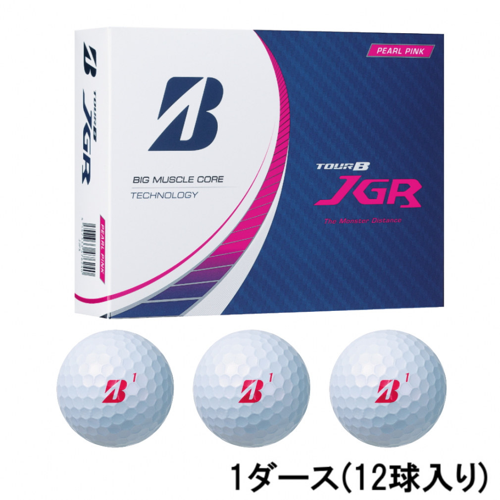 ブリヂストン ツアービー TOUR B JGR ピンク (J3PX) 1ダース(12球入