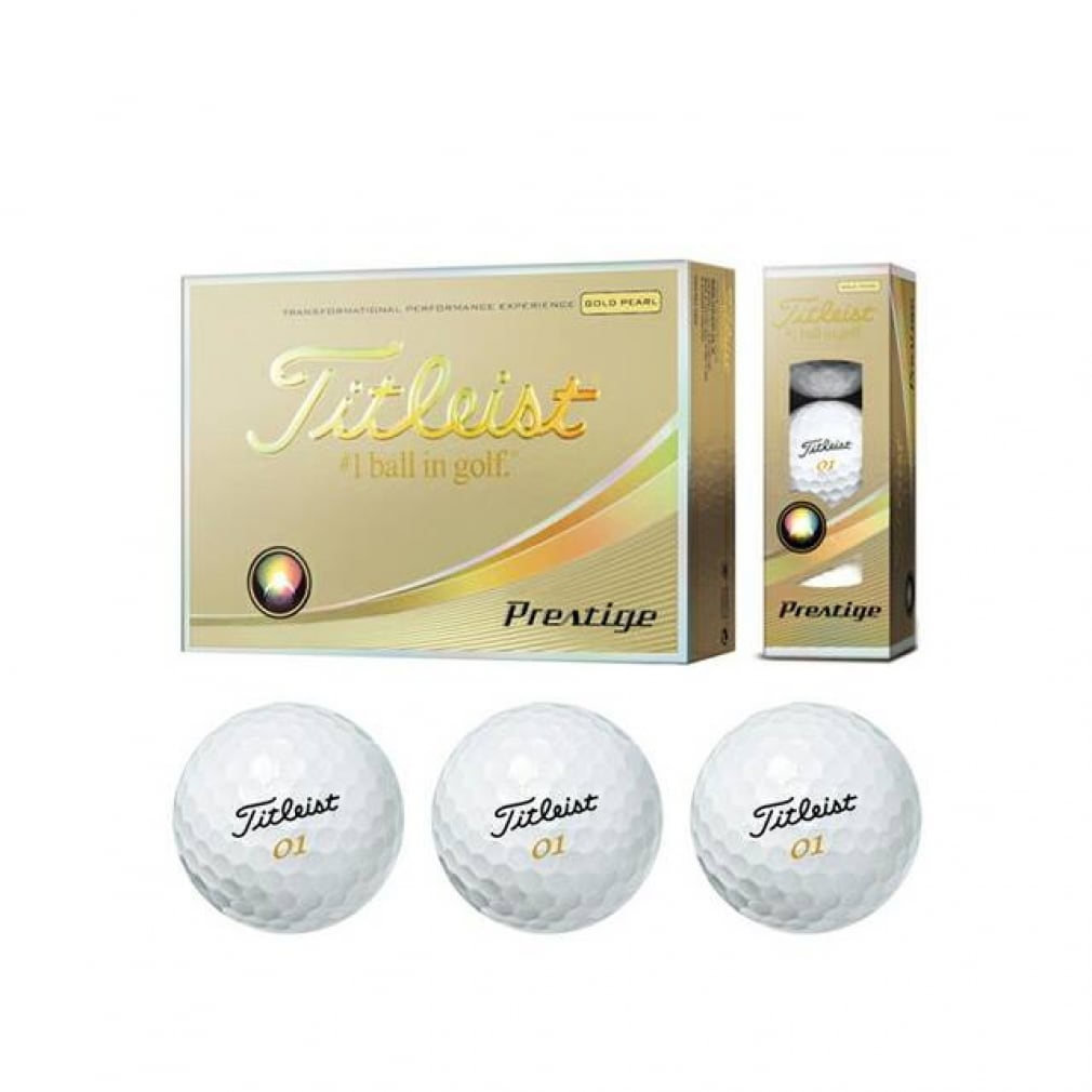 タイトリスト 17 Prestige Gold Pearl プレステージ ゴルフボール 1ダース12個入 Titleist 公式通販 アルペングループ オンラインストア