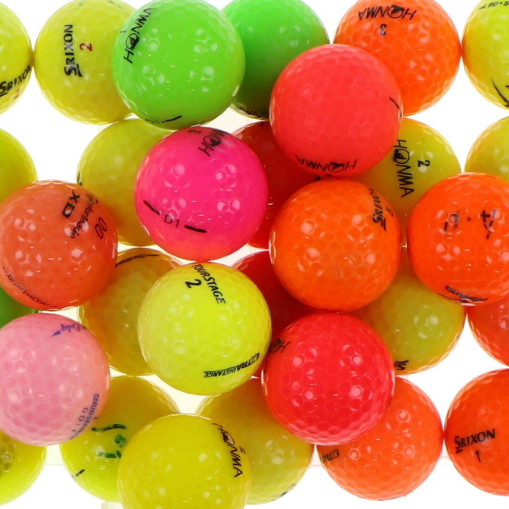 ロストボール Aランク 30球 カラーボールのみ ブランド 色々 混載 年 