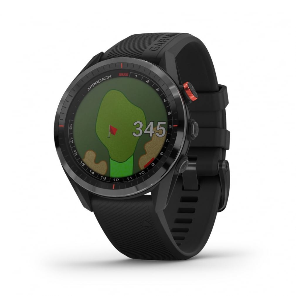ガーミン アプローチ S62 ブラック (0100220020) 腕時計型 心拍計搭載 フルカラータッチパネル GPS ゴルフナビ 距離測定器  ウォッチ 距離計 時計 GARMIN