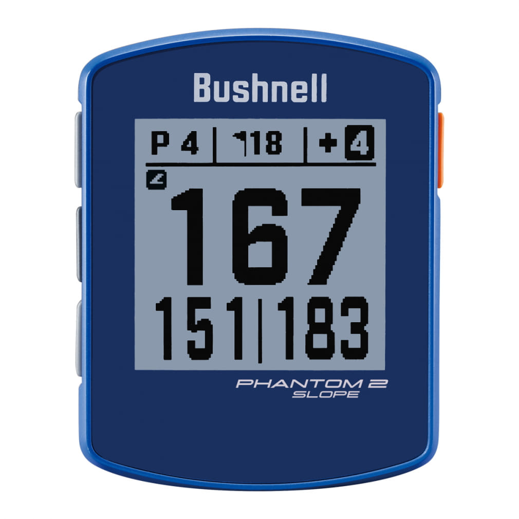 距離計 ブッシュネル ファントム2スロープ (PHANTOM2) 多彩なカラーバリエーション 認識度抜群の大画面ディスプレイ ゴルフ 距離測定器  距離計 GPS Bushnell