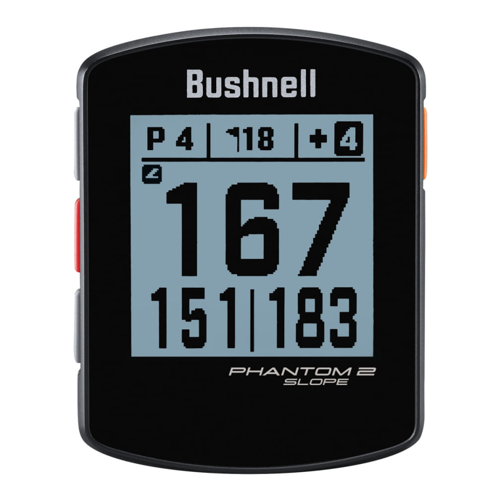 距離計 ブッシュネル ファントム2スロープ (PHANTOM2) 多彩なカラーバリエーション 認識度抜群の大画面ディスプレイ ゴルフ 距離測定器  距離計 GPS Bushnell