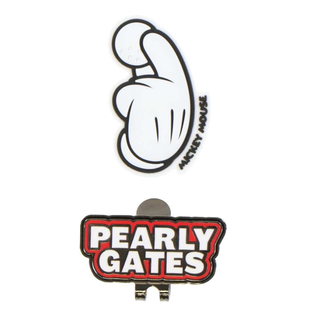 パーリーゲイツ ゴルフ ラウンド小物 MICKEY MOUSE PVCマーカー (0531284015) 人気のミッキーマウス コラボ PEARLY  GATES｜公式通販 アルペングループ オンラインストア