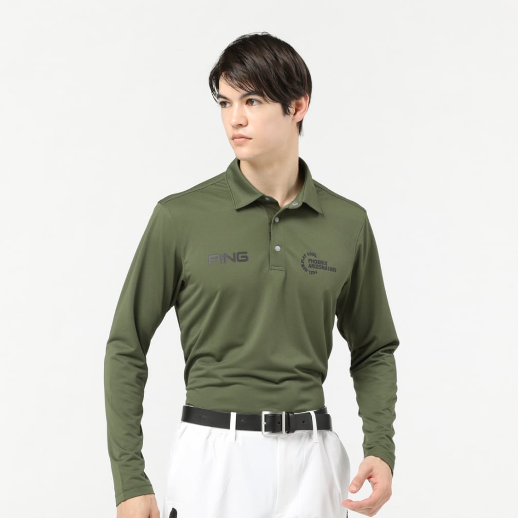 PING  ゴルフウェア 鹿の子ポロシャツ