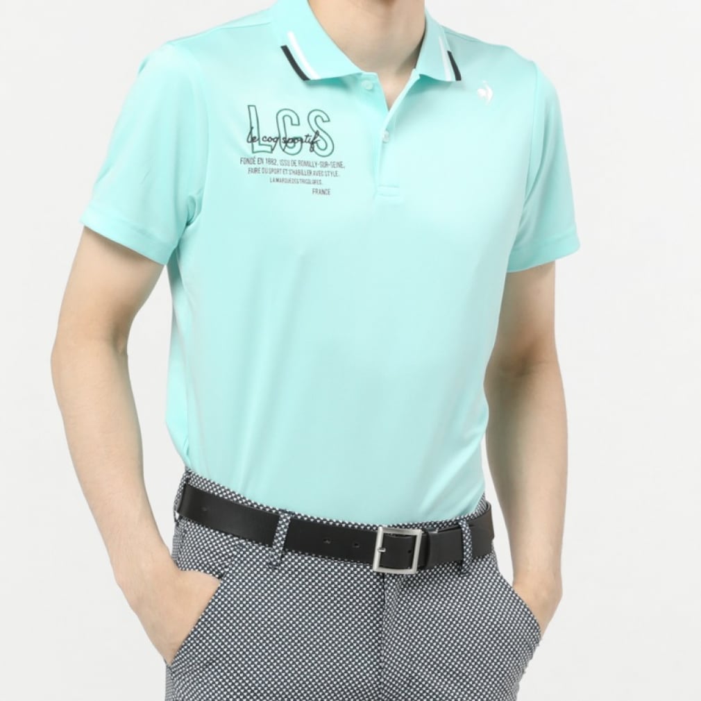 ルコックゴルフ ゴルフウェア シャツ 春 夏 EXcDRY 半袖 ポロシャツ 