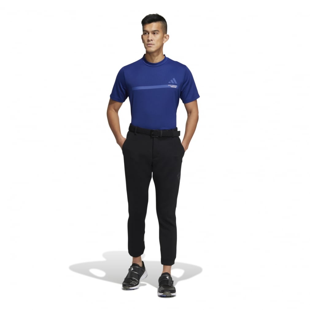 アディダス ゴルフウェア シャツ 春 夏 ビッグ ロゴ 半袖 モックネックシャツ メンズ adidas｜公式通販 アルペングループ オンラインストア