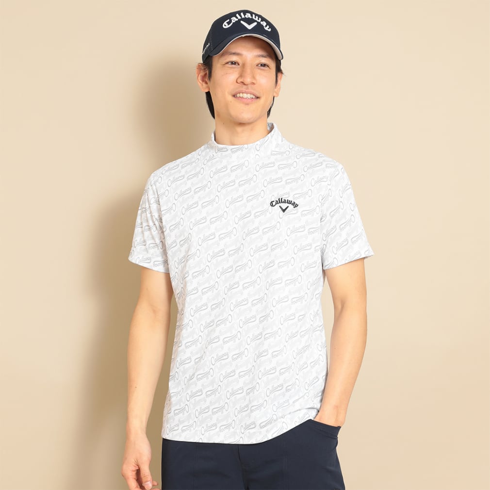 キャロウェイ ゴルフ スカート 白×水色 - レディースウェア