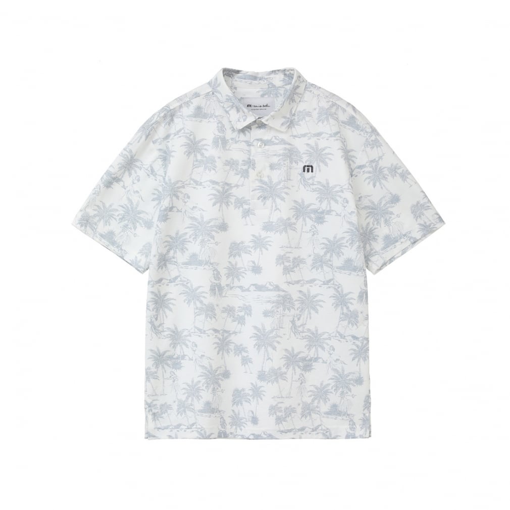 トラヴィスマシュー ゴルフウェア 半袖シャツ 春 夏 S/S Patterned Polo 2 (7AJ008) メンズ TravisMathew