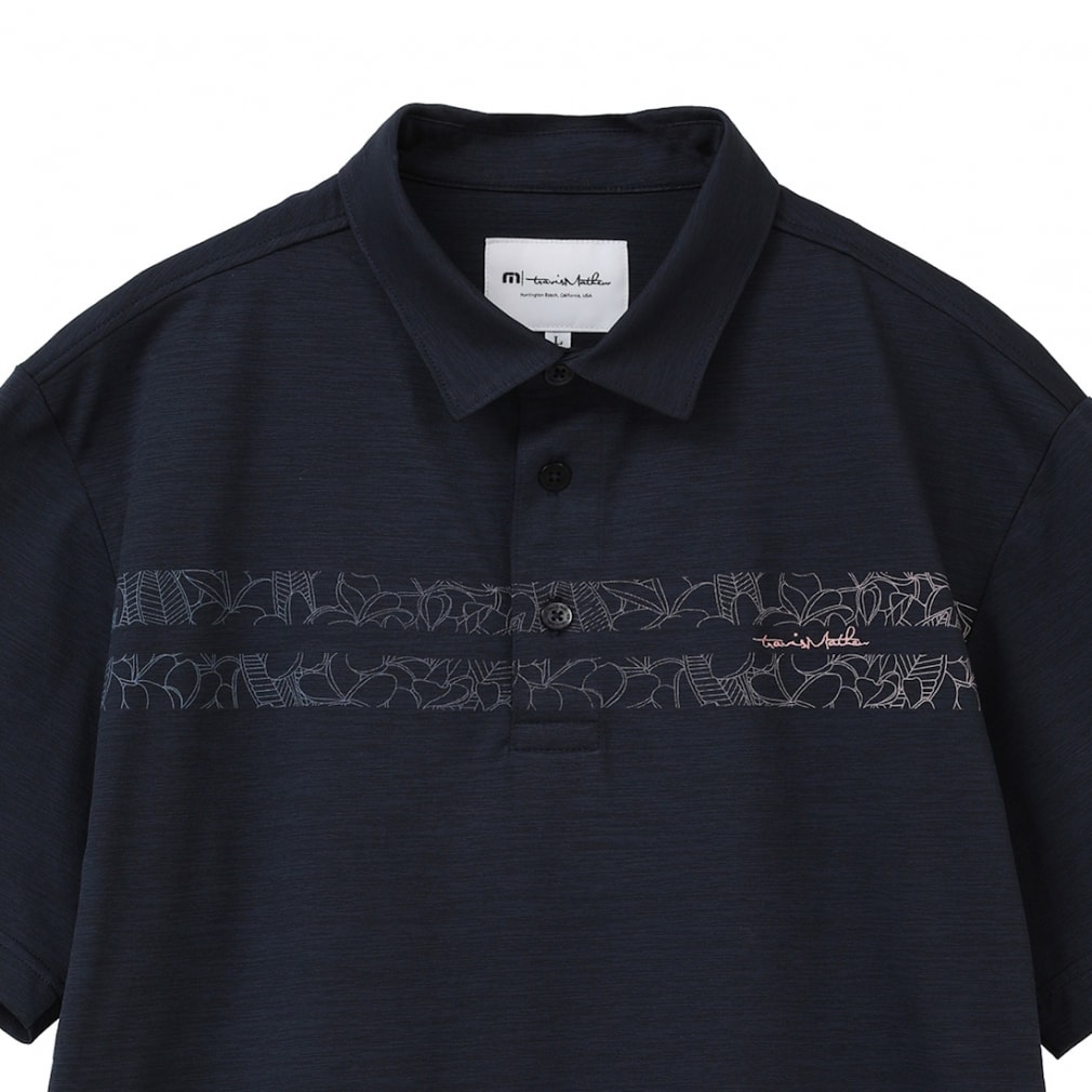 トラヴィスマシュー ゴルフウェア 半袖シャツ 春 夏 S/S Chest Print Polo (7AJ009) メンズ TravisMathew