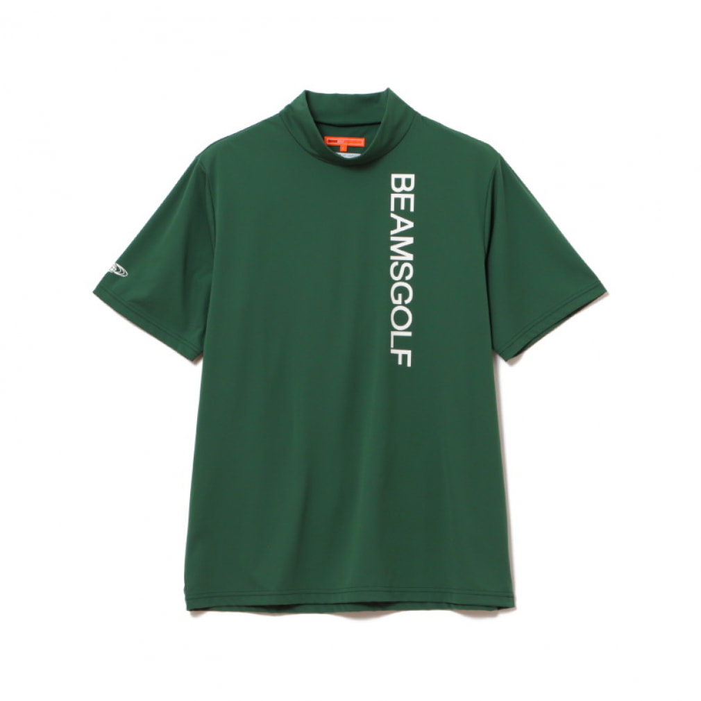 ビームスゴルフ ゴルフウェア 半袖シャツ ORANGE LABEL / スポーツロゴ モックネックシャツ (8203006280) メンズ BEAMS  GOLF