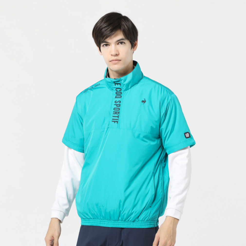 ルコックスポルティフ ゴルフ ゴルフウェア 中綿ベスト 秋 冬 半袖中わたアウター メンズ le coq sportif GOLF｜公式通販  アルペングループ オンラインストア