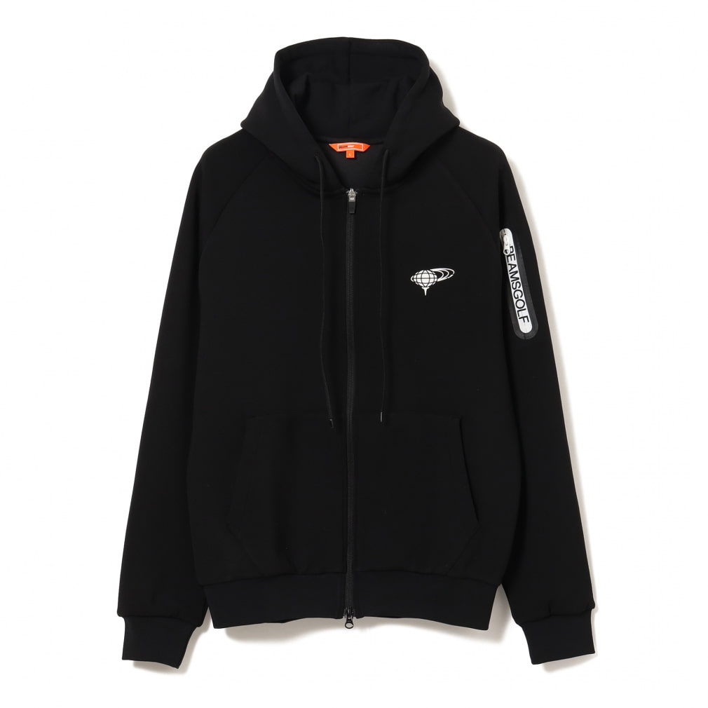 ビームスゴルフ ゴルフウェア 長袖ウインドブレーカー 春 夏 BEAMS GOLF LOGO ZIP パーカー (8213002433) メンズ  BEAMS GOLF