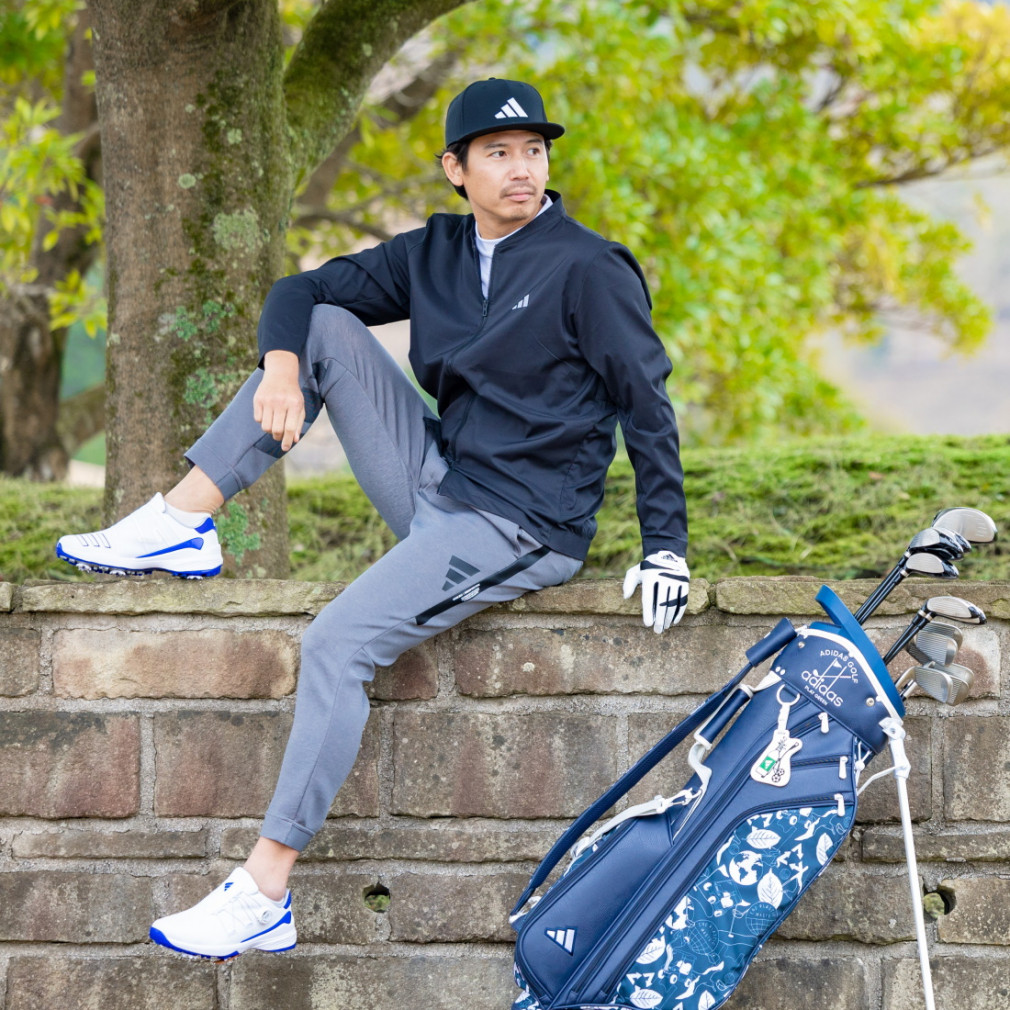 スポーツ/アウトドアメンズ ゴルフウェアパンツ adidas - ウエア