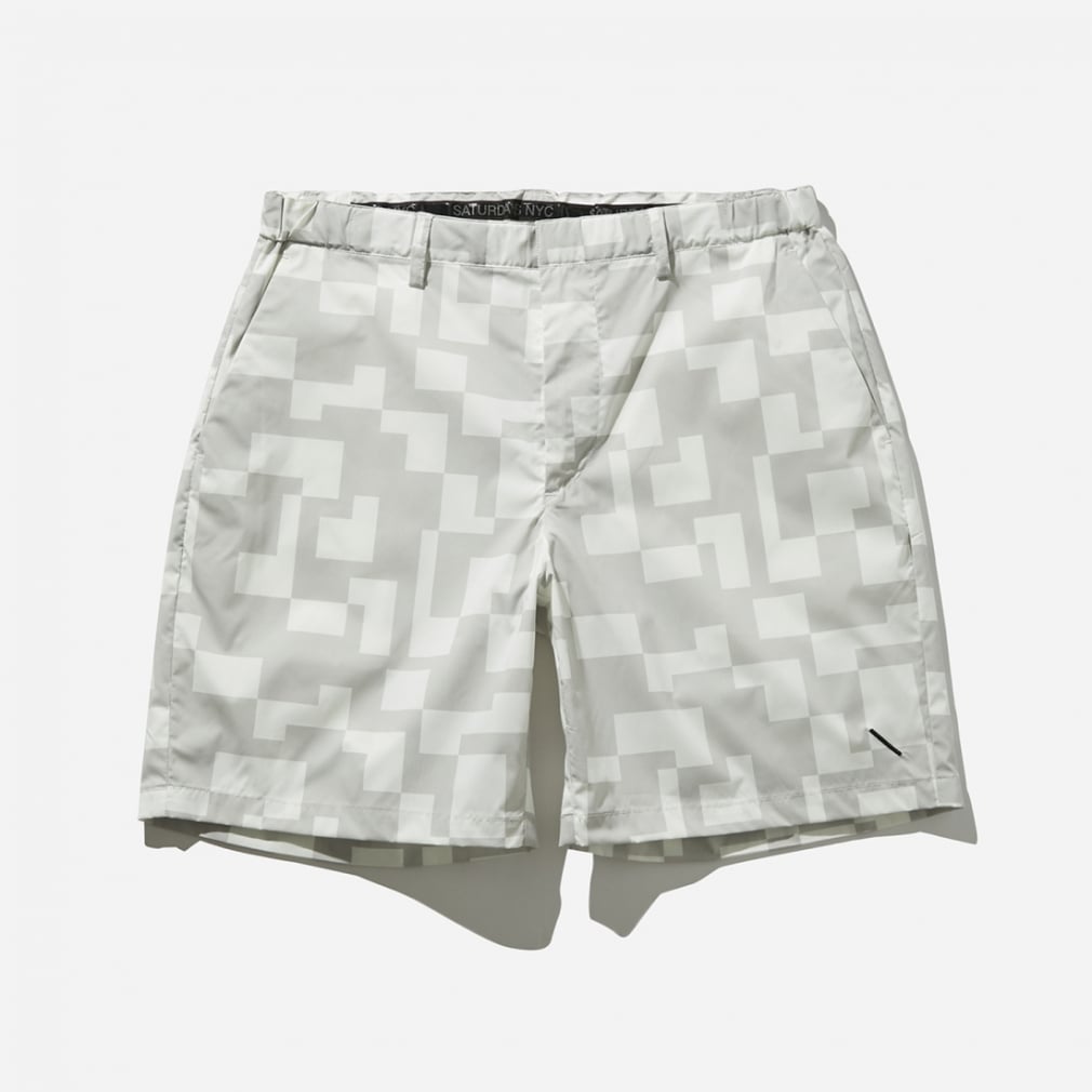 サタデーズニューヨークシティ ゴルフウェア ショートパンツ 春 夏 Block Wide Short Pant (BGS-13120) メンズ  SATURDAYS NEW YORK CITY