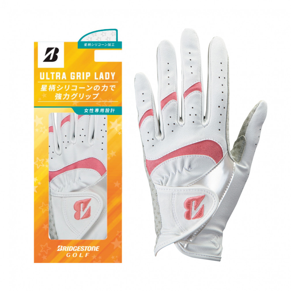 ブリヂストンゴルフ(BRIDGESTONE GOLF)(レディース)ゴルフ 左手用 Ultra GRIP Lady グローブ GLG27L