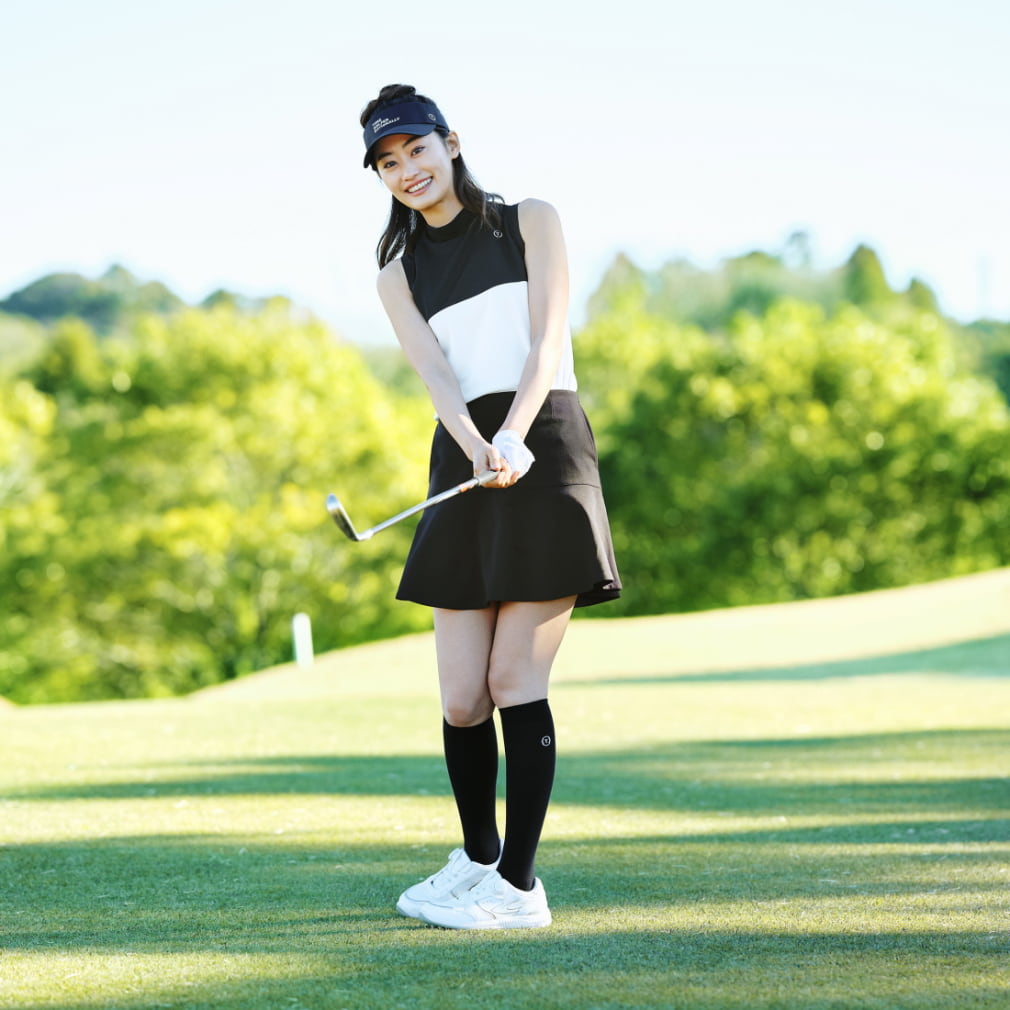 ジーフォア ゴルフウェア レディース スカート73cm - ウエア(女性用)