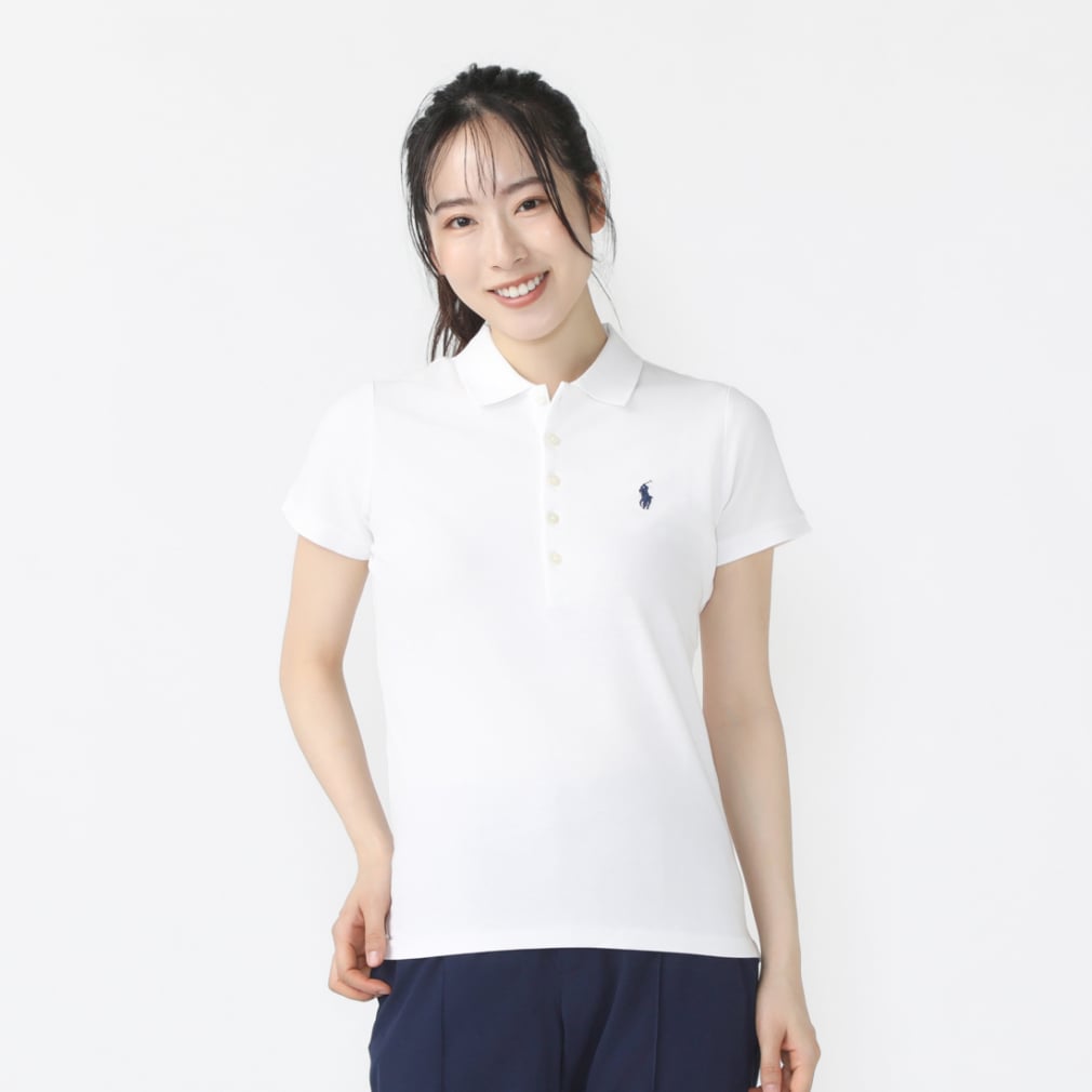 ラルフローレン レディース ゴルフウェア 半袖シャツ 春 夏 ショート スリーブ ポロ シャツ (SS24-2667) RALPH LAUREN