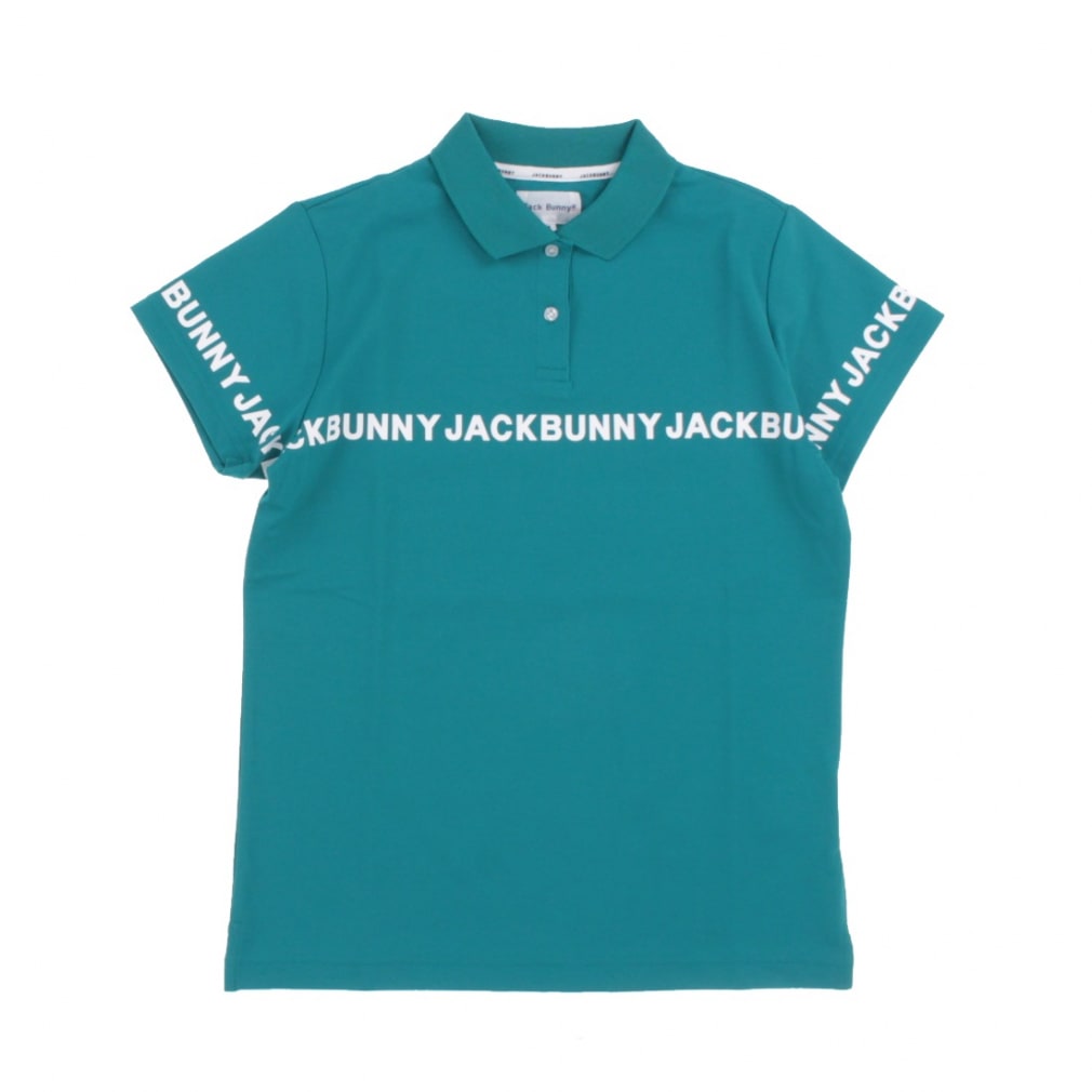 パキッとしたブルーが可愛いですJack bunny‼︎! ジャックバニー　ポロシャツ　レディース　1