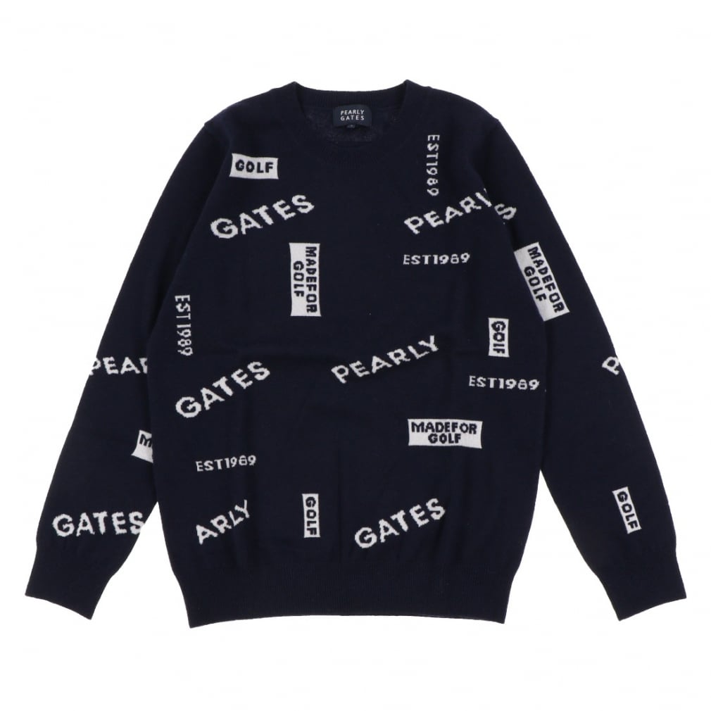 【超人気◎】PEARLY GATES　ニット　刺繍　袖ロゴ　完売モデル　新品◎15000円で購入希望です
