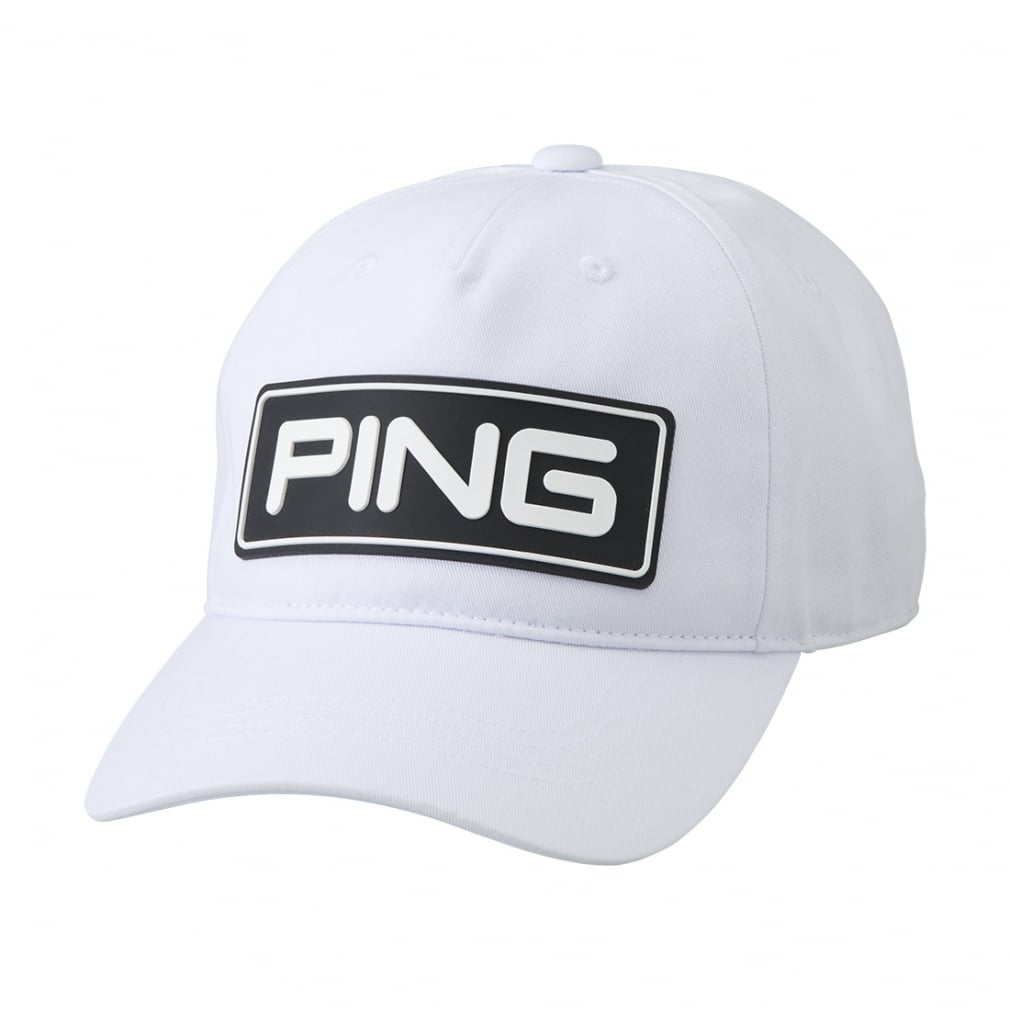 ピン ゴルフウェア 秋 冬 HW-P2310 DEO.0キャンディバー キャップ (37122-01) メンズ : ホワイト PING