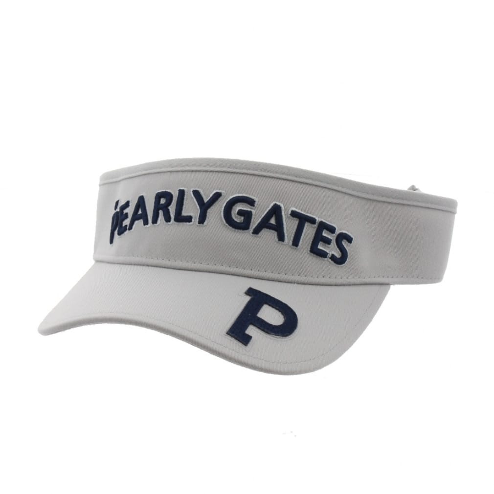 パーリーゲイツ ゴルフウェア サンバイザー 春 夏 リサイクルツイルVISOR (0533187202) PEARLY GATES