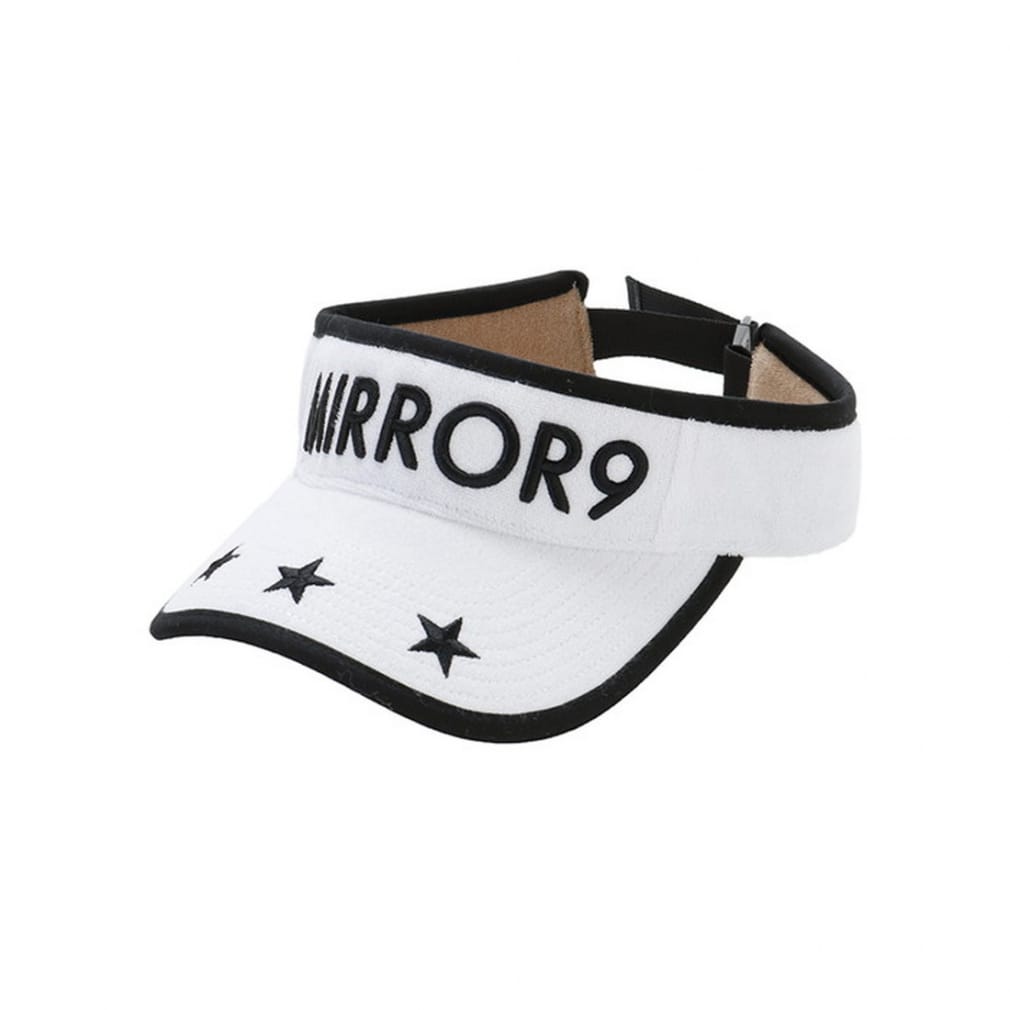 【新品】mirror9 ミラーナイン　バイザー　ゴルフ　ウェア　レディース
