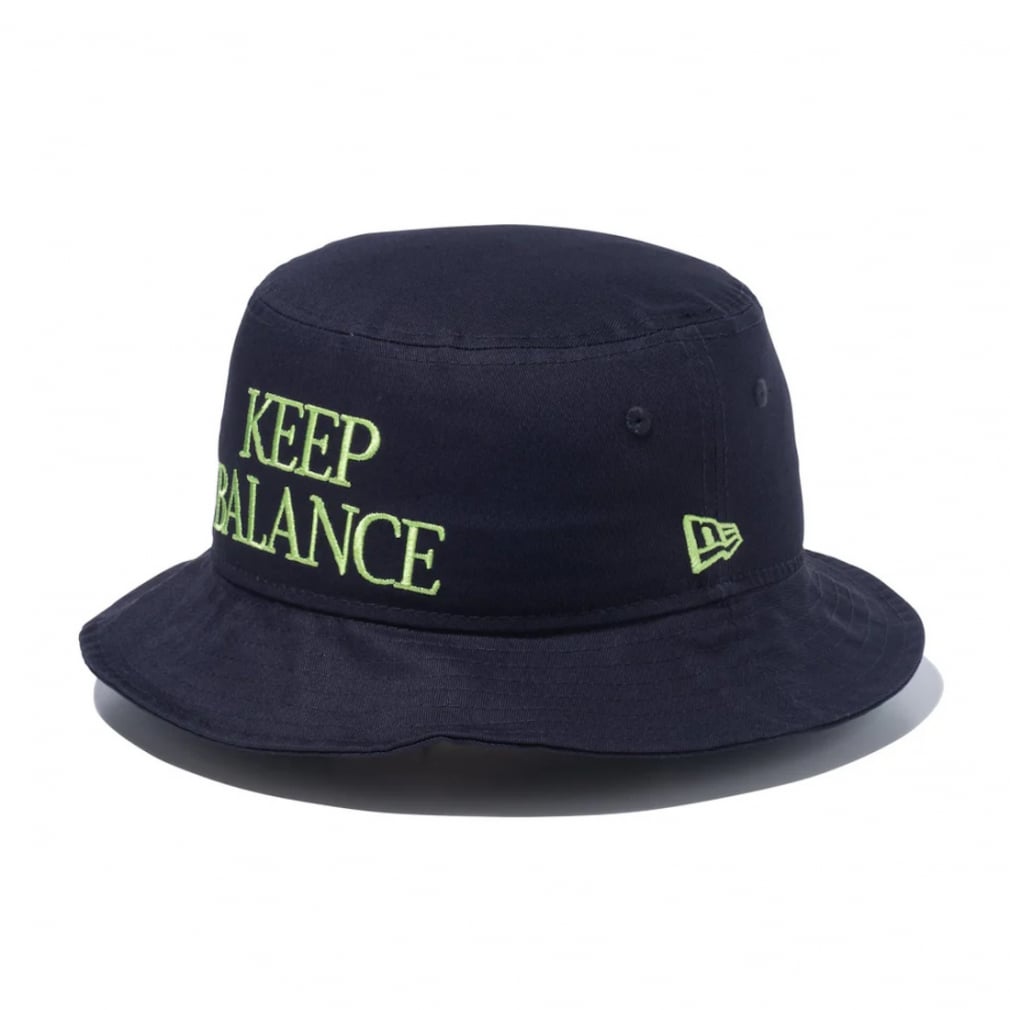 ニューエラ ゴルフウェア ハット 春 夏 GF BUCKET01 KEEP BALANCE NVY