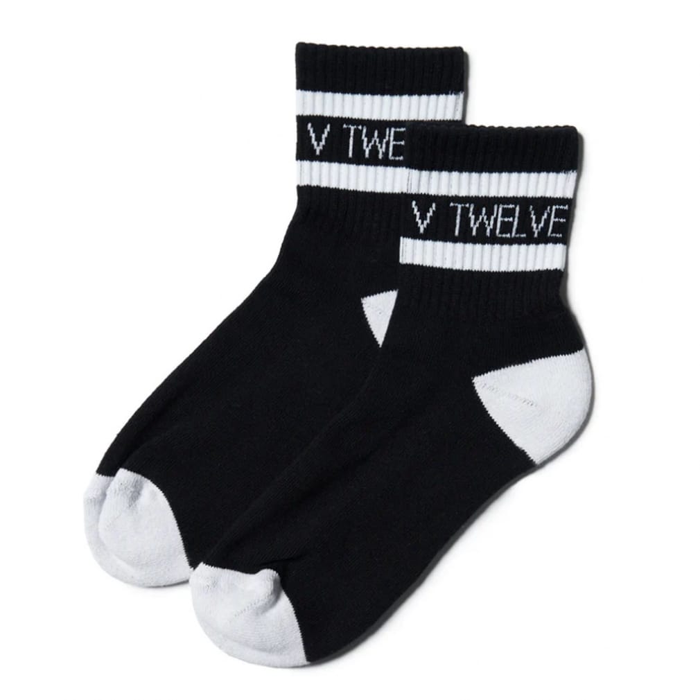 ヴィトゥエルブ ゴルフウェア ソックス 春 夏 Y LOGO MID SOCKS