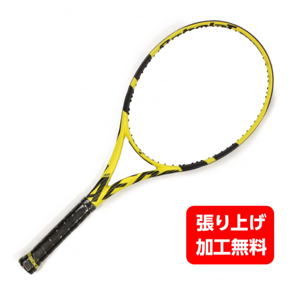 バボラ 国内正規品 PURE AERO TEAM 101357 硬式テニス 未張りラケット 