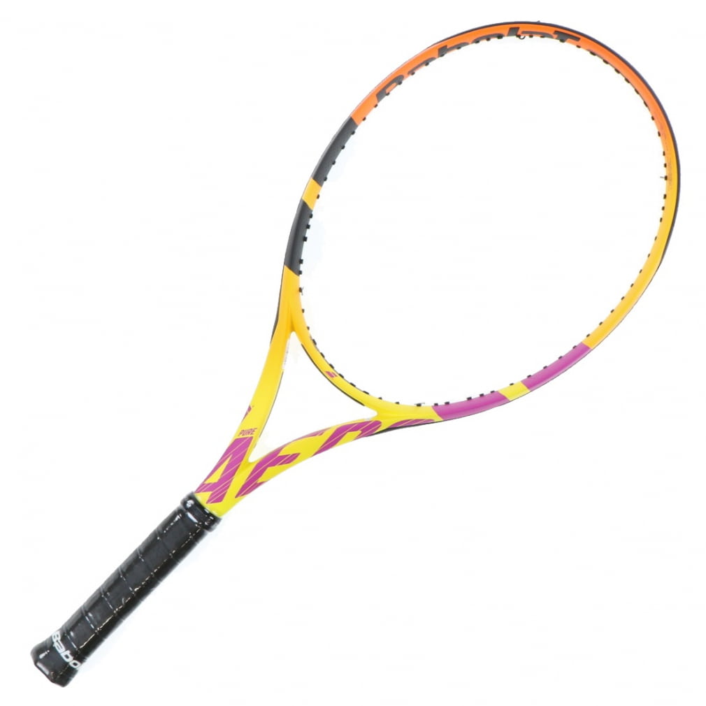 バボラ 国内正規品 PURE AERO RAFA TEAM ピュアアエロラファチーム 101466 硬式テニス 未張りラケット : イエロー×パープル  BabolaT