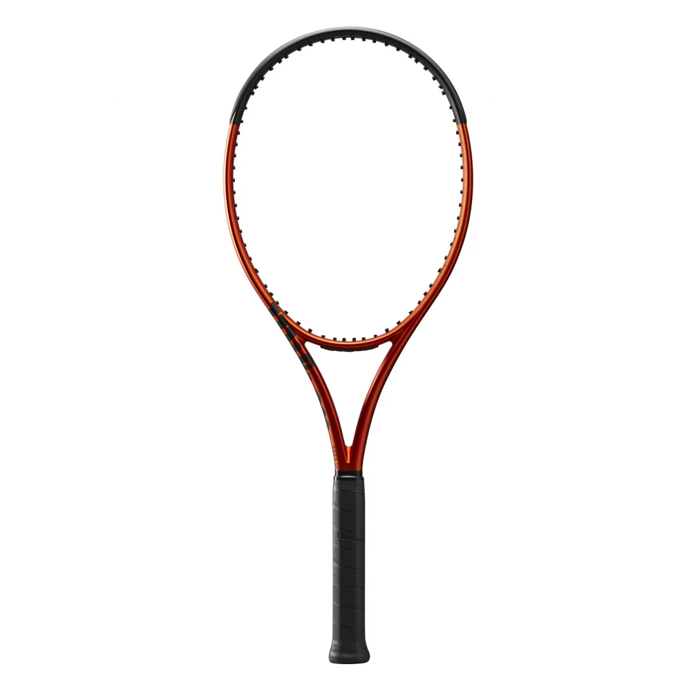 ウイルソン 国内正規品 バーン100 BURN 100 V5.0 FRM 2 WR108811 硬式テニス 未張りラケット : オレンジ Wilson｜公式通販  アルペングループ オンラインストア