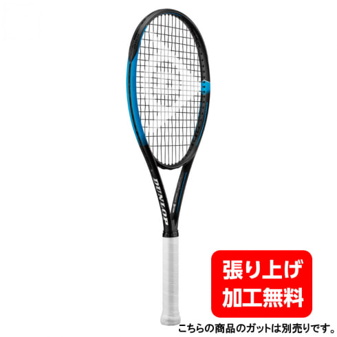 ダンロップ 国内正規品 FX 500 LITE ライト DS22008 硬式テニス 未張りラケット : ブラック×ブルー DUNLOP