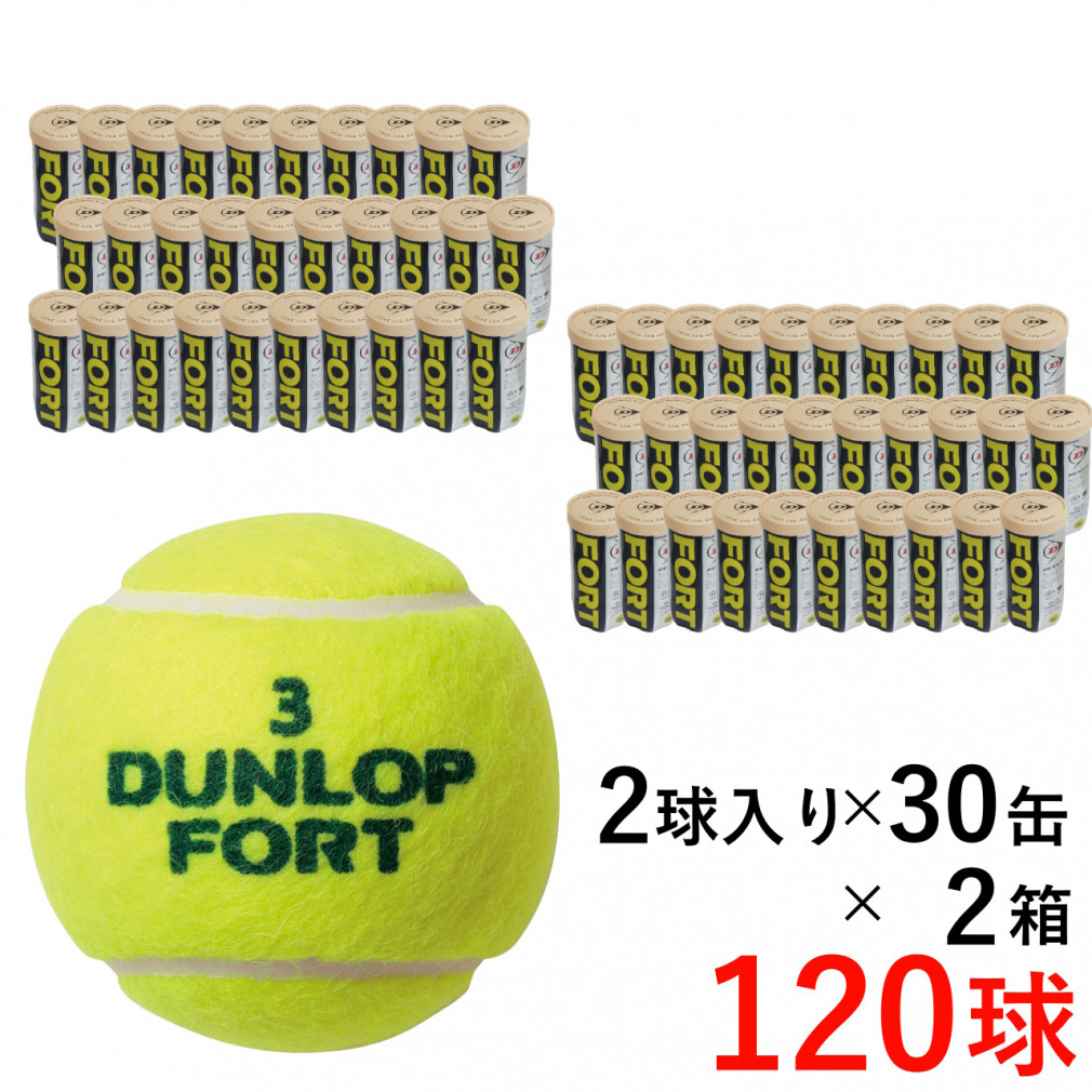 Dunlop　ダンロップ フォート　1箱120球