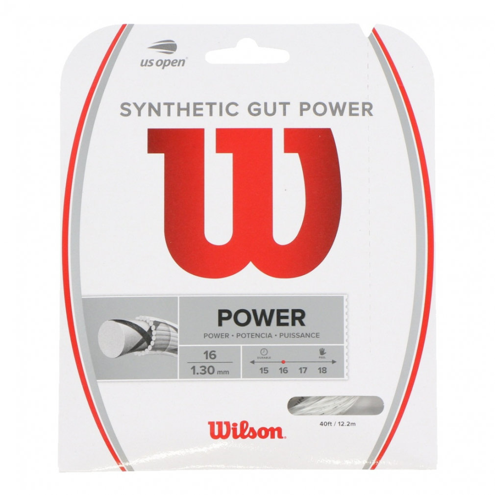 Wilson ガットSYNTHETIC GUT POWER 16 - ラケット(硬式用)