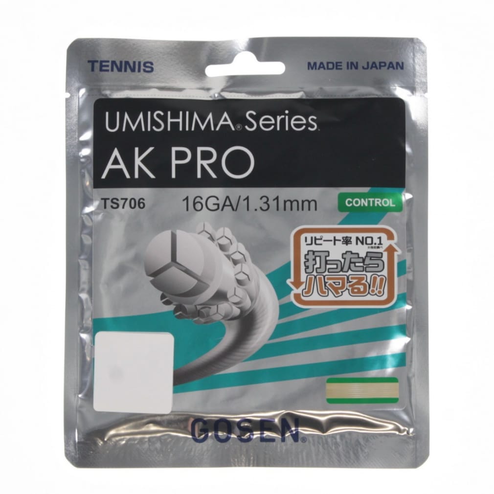 AK PRO16 1.31 カット品 テニスガット - ラケット(硬式用)