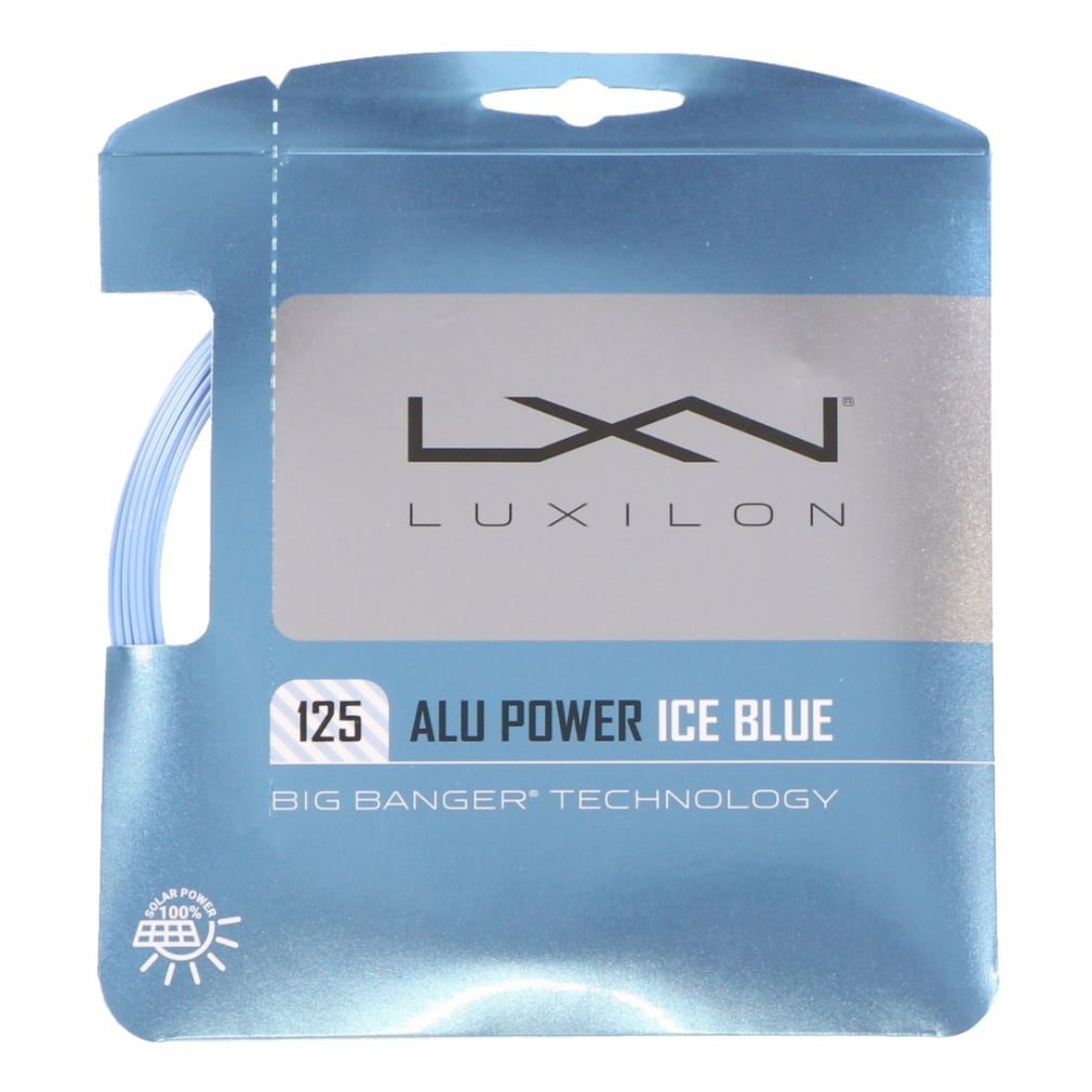 ルキシロン BB ALU POWER 125 BL アルパワー125 ブルー WRZ995100B 硬式テニス ストリング LUXILON