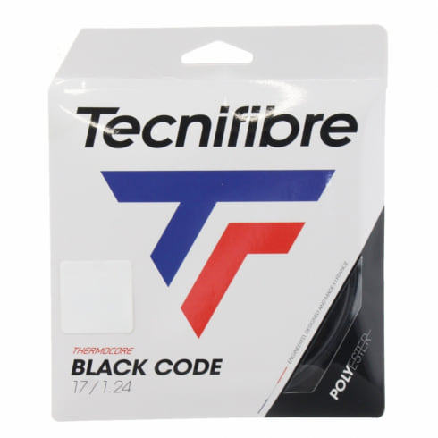 テクニファイバー BLACK CODE ブラックコード 1.24 04GBL124XB 硬式テニス ストリング Tecnifibre｜公式通販  アルペングループ オンラインストア