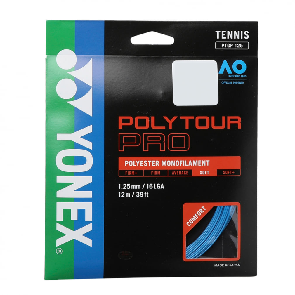 ヨネックス ポリツアープロ125 PTGP125 硬式テニス ストリング YONEX